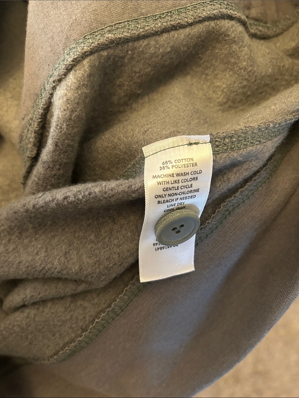 NWT Stewart’s Shops Gray Pullover Sweatshirt Size Large - Picture 6 of 7